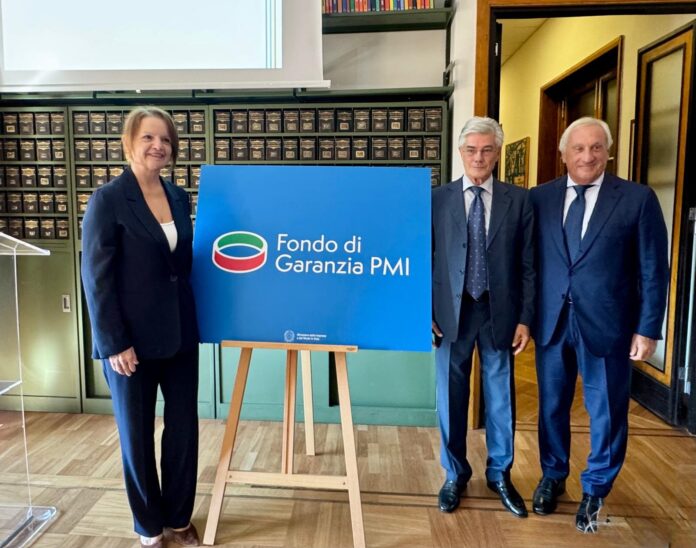 Presentazione del logo del Fondo di garanzia per le PMI Fondo di garanzia PMI, presentazione del nuovo logo al Mimit