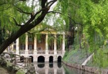Giardini Salvi, Colombara chiede di rendere stabile il passaggio verso piazzale Giusti Giardini Salvi a Vicenza con la Loggia Longhena