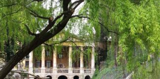 Giardini Salvi, Colombara chiede di rendere stabile il passaggio verso piazzale Giusti Giardini Salvi a Vicenza con la Loggia Longhena