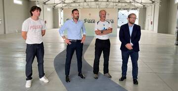 Hangar 1 del Parco della Pace a Vicenza palestra di arrampicata al Parco della Pace nell’Hangar 1