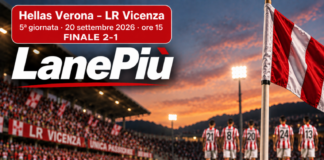 LanePiù. Lr Vicenza avanti con Rauti, poi Mosquera ribalta il derby: Hellas Verona vince 2-1 Lr Vicenza al Bentegodi contro l’Hellas Verona, finale 2-1