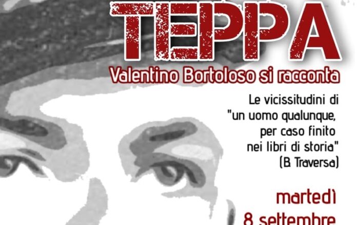 Teppa, docufilm su Valentino Bortoloso Docufilm Valentino Bortoloso Teppa a Vicenza