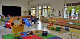 Montorso rinnova per tre anni la convenzione con la scuola dell’infanzia paritaria Scuola dell'infanzia di Montorso, aula con giochi e materiali educativi