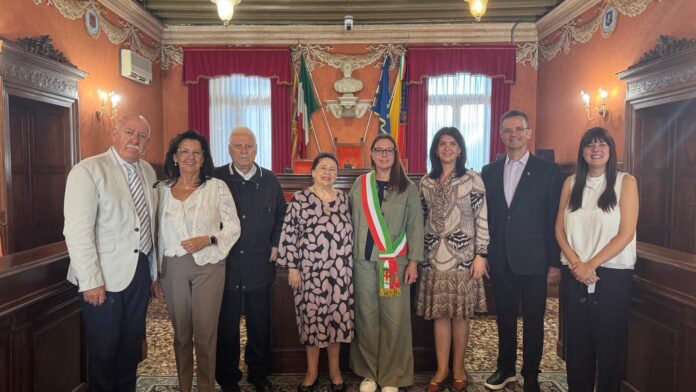 Dona Nilva Randon torna nel Vicentino: a Schio l’incontro con sindaco e amici storici Dona Nilva Randon