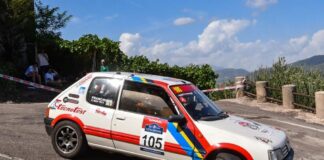 Scuderia Palladio Historic al Due Valli: vittoria di classe e quinto posto nella gara a media Scuderia Palladio Historic al Due Valli con la Peugeot 205