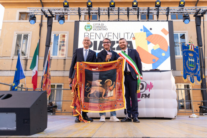 Inaugurazione della nuova Piazza Aldo Moro a Cornedo Vicentino nuova Piazza Aldo Moro