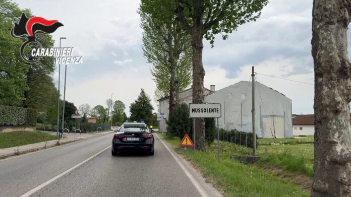 Arresto per droga a Mussolente, Carabinieri nel territorio