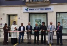 Banca delle Terre Venete rinnova la filiale di Malo con la nuova sede in via Roma Nuova filiale Banca Terre Venete a Malo, inaugurazione in via Roma