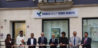 Banca delle Terre Venete rinnova la filiale di Malo con la nuova sede in via Roma Nuova filiale Banca Terre Venete a Malo, inaugurazione in via Roma