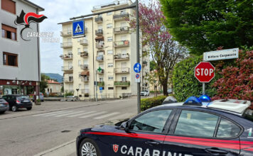 Schio, deve scontare tre anni per reati contro persona e patrimonio: arrestato dai Carabinieri Arresto dei Carabinieri a Schio