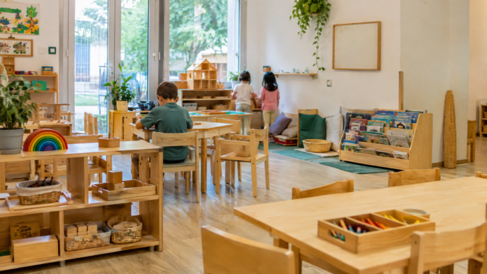 Polo per l’infanzia Primi Voli, aula educativa 0-6
