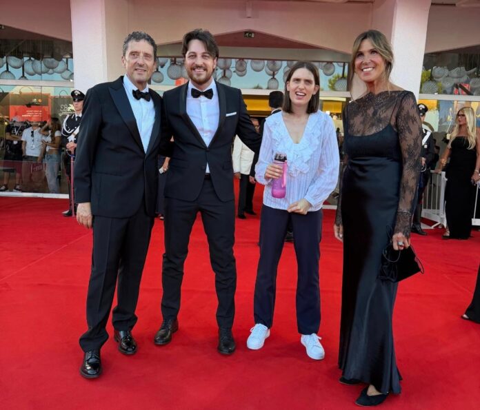 Emma Dal Ben con Alberto Stefani alla Mostra del Cinema Autismo e inclusione, Emma Dal Ben sul red carpet di Venezia