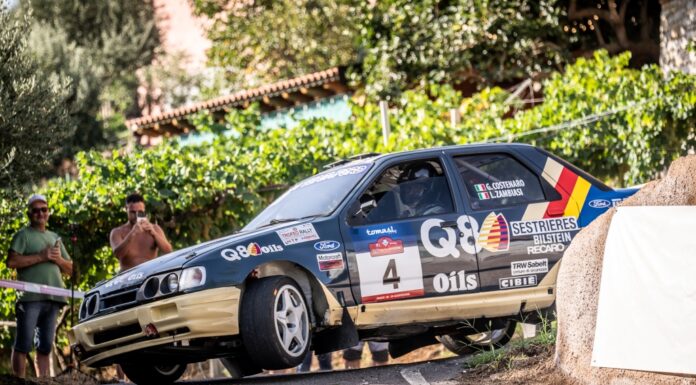 Team Bassano al Due Valli Historic: undici equipaggi al traguardo e vittoria di scuderia Team Bassano al Due Valli con la Ford Sierra Cosworth