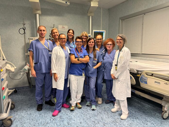 Terapia Intensiva Pediatrica del San Bortolo Terapia Intensiva Pediatrica San Bortolo con il personale del reparto