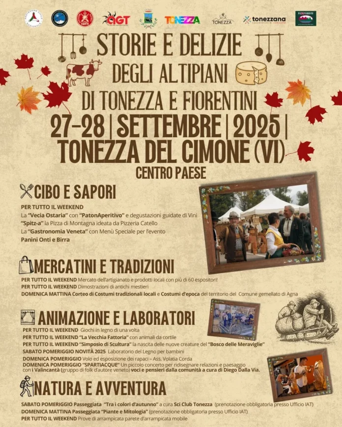Storie e delizie degli Altopiani di Tonezza e Fiorentini Storie e delizie Tonezza tra tradizioni e sapori