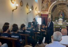 Luciano Violante incontra i cadetti OLITEC: competenze e responsabilità per il futuro Cadetti OLITEC con Luciano Violante
