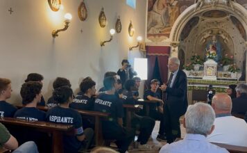 Luciano Violante incontra i cadetti OLITEC: competenze e responsabilità per il futuro Cadetti OLITEC con Luciano Violante