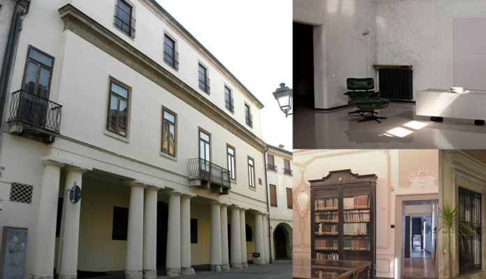 Biblioteca Internazionale La Vigna a Vicenza, sede della presentazione del libro sui Pretto Famiglia Pretto di Cornedo, presentazione alla Biblioteca La Vigna di Vicenza