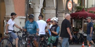 Schio, 15mila presenze nel weekend tra eventi e biciclette: oltre 700 aderenti al Bike to Work Weekend a Schio, ciclisti durante le iniziative Bike to Work