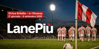 Virtus Entella-Lr Vicenza 2-2: Moncini e Merkaj non bastano, Corona firma il pari Lr Vicenza, cronaca della partita contro la Virtus Entella