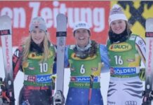 Asja Zenere quinta a Sölden: la bassanese rimonta undici posizioni nel gigante Podio del gigante femminile di Sölden con Lara Colturi, Paula Moltzan ed Emma Aicher