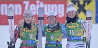Asja Zenere quinta a Sölden: la bassanese rimonta undici posizioni nel gigante Podio del gigante femminile di Sölden con Lara Colturi, Paula Moltzan ed Emma Aicher
