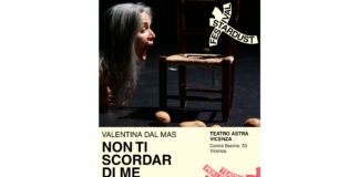Vicenza, “Non ti scordar di me” al Teatro Astra: memoria e danza chiudono Stardust 2026 Non ti scordar di me al Teatro Astra, Valentina Dal Mas nello spettacolo di Stardust