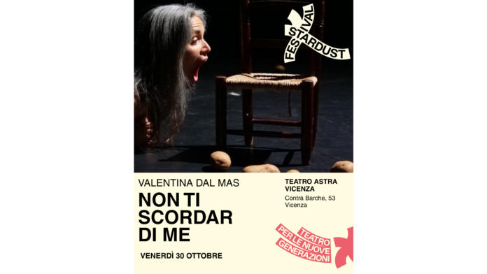 Non ti scordar di me al Teatro Astra, Valentina Dal Mas nello spettacolo di Stardust