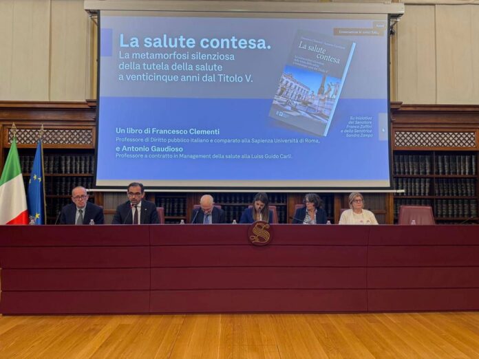 A 25 anni dalla riforma del Titolo V della Costituzione, presentato in Senato il libro ‘La salute contesa’