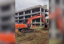 A Roma al via le operazioni di demolizione del “palazzo della droga” a Tor Sapienza – IL VIDEO