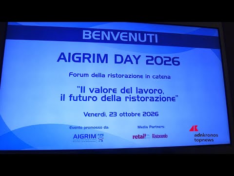 AIGRIM Day 2026: la ristorazione in catena vale 9 miliardi, ma il futuro passa dai giovani