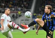 Barella: “Non so se la vittoria è meritata al 100% ma abbiamo dato tutto quello che avevamo”