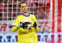 Bayern, uscita horror di Neuer e Augusta in vantaggio dopo 5 secondi