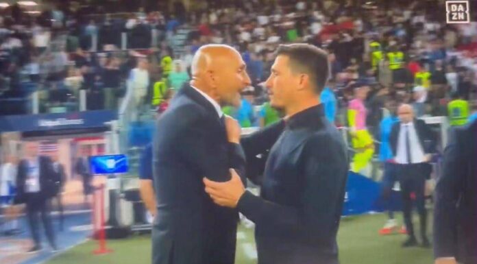 Cagliari-Juve, nervi tesi al fischio finale e doppio rosso per Spalletti e Pisacane