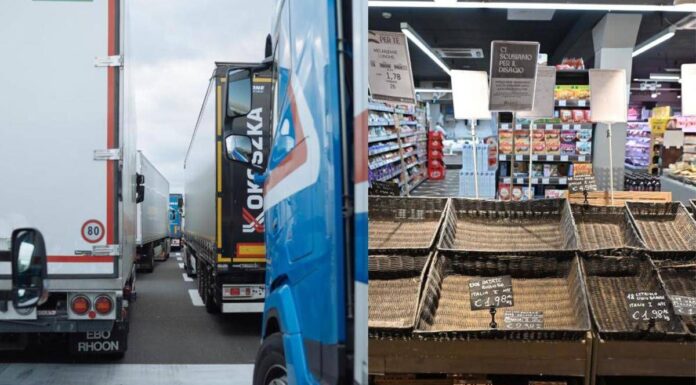 Caro carburanti, ancora proteste al Sud: presidi Tir a Nola e Avellino Est, a secco distributori e supermercati
