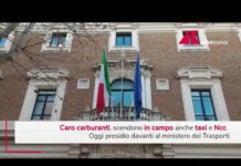 Caro carburanti, tassisti in piazza a Roma