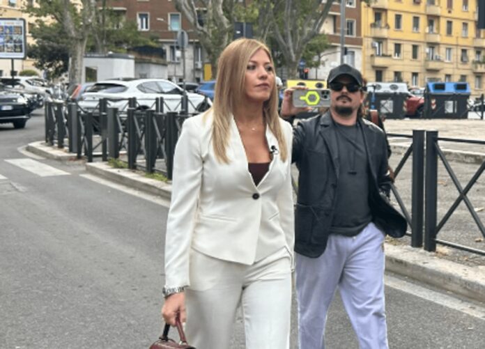 Caso Sangiuliano, al via il processo a Maria Rosaria Boccia: in lista testi anche Ranucci e Giuli