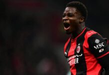 Cissé show a San Siro: doppietta in 13 minuti e il Milan ribalta il Bologna