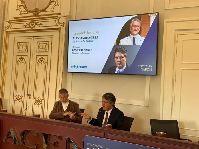 Cultura, Giuli: “Il più grande taglio di tasse del governo è sul settore: Iva dal 22% al 5%”