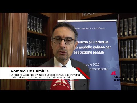 De Camillis (Mlps): “Tutor per l’Autonomia per aiutare chi esce da esecuzione penale”