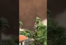 Doppia tromba marina nel trapanese, le immagini impressionanti a Marsala