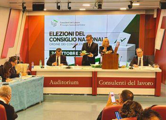 Eletto il nuovo Consiglio nazionale dell’ordine dei consulenti del lavoro che rappresenterà la categoria nel triennio 2026-2029