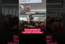 Ex Ilva, operai bloccano l’aeroporto di Genova: “Tutti insieme, uniti nella lotta”