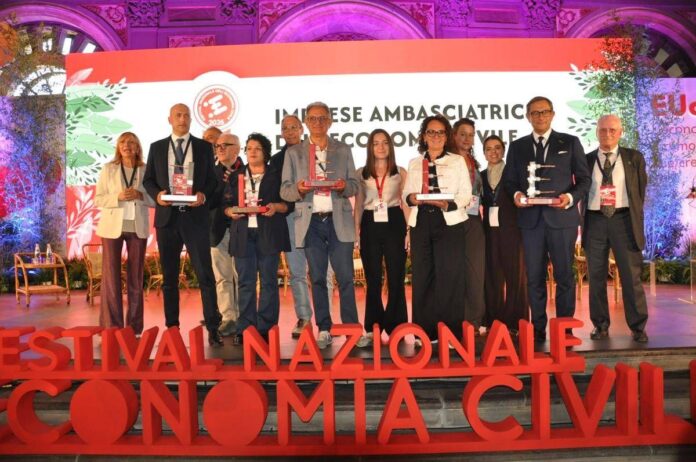 Festival nazionale economia civile, premiate le 5 imprese nominate ambasciatrici 2026