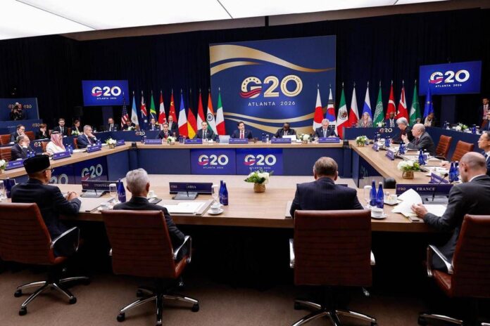 G20, Rubio accoglie i ministri degli Esteri ad Atlanta: “Momento cruciale”. Diplomatici europei rifiutano foto con Lavrov, scatto annullato