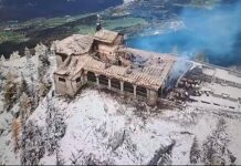 Germania, nuovo incendio al Nido dell’Aquila di Hitler: fermato un 33enne, danni per milioni
