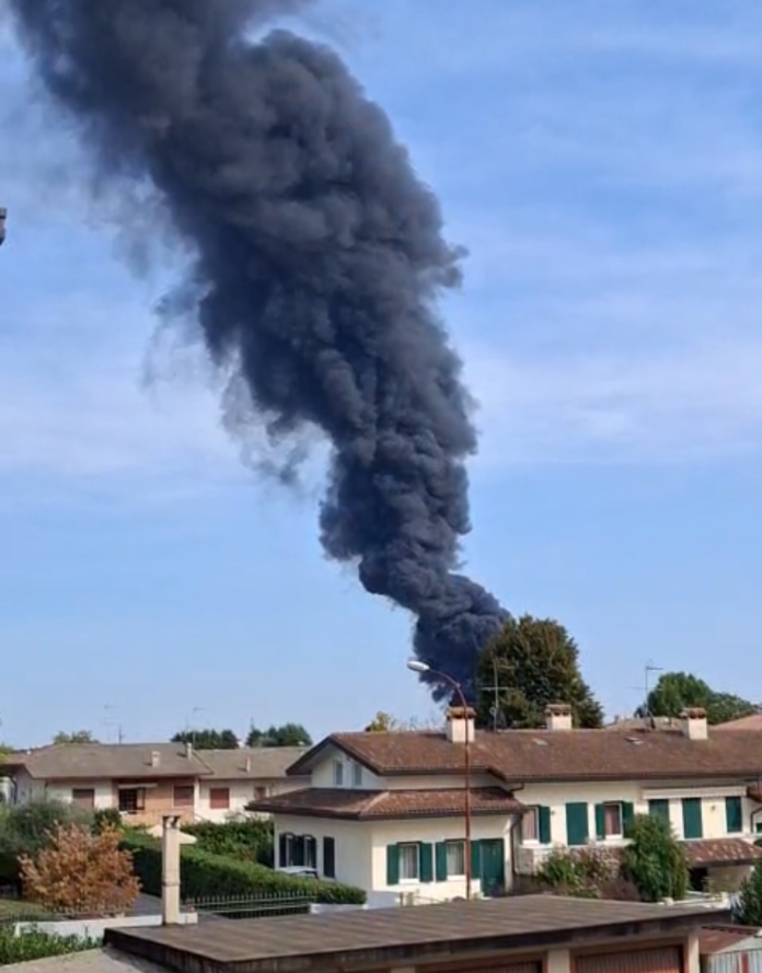 incendio a Malo incendio a Malo