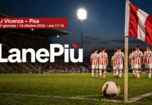 LanePiù. Il Pisa fa paura al Lr Vicenza: sabato 10 ottobre una delle big ospite al Menti, ma quote quasi in parità LanePiù: Lr Vicenza - Pisa