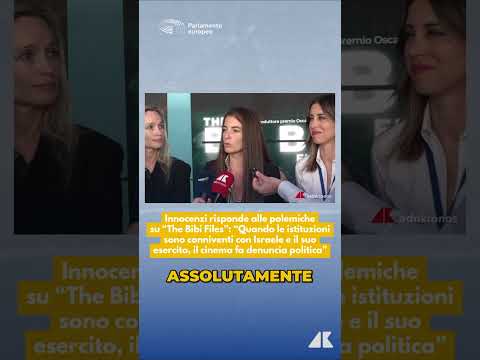 Innocenzi sulle polemiche su The Bibi Files: “Dove le istituzioni tacciono, il cinema fa politica”