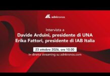 Intervista a Davide Arduini, presidente UNA, ed Erika Fattori, presidente IAB Italia